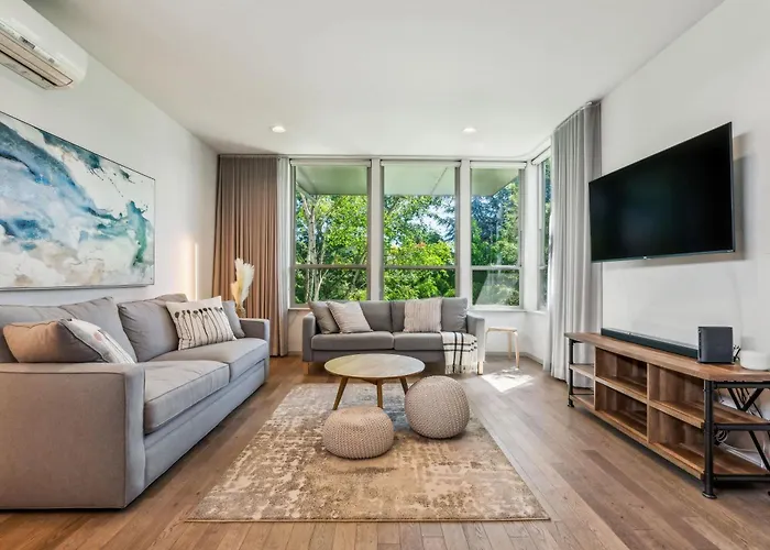 Central 3-Story With Private Balcony