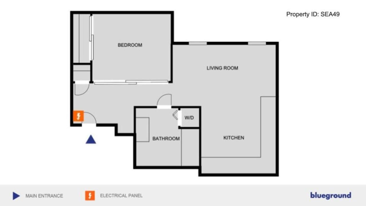 Downtown 1br W Gym Wd Walkable Location Sea-49 Apartment