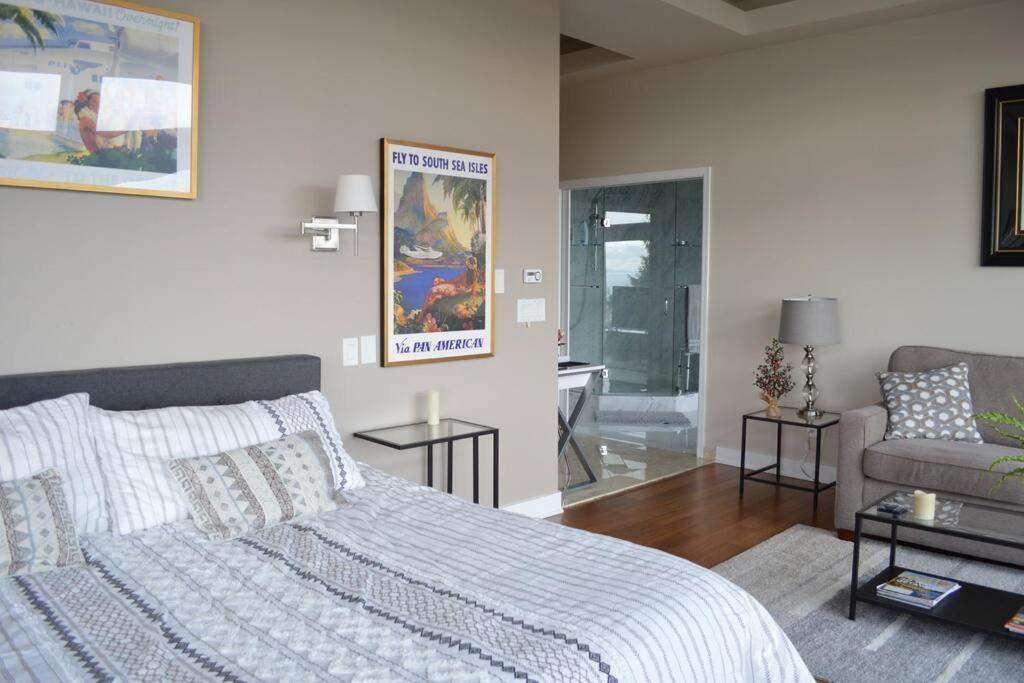 Apartment Romantic Spacious With Salish Sea & Mountain Views At Luxury Estate *