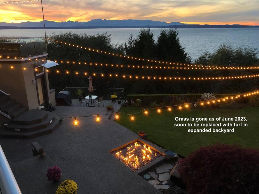 Romantic Spacious With Salish Sea & Mountain Views At Luxury Estate Seattle