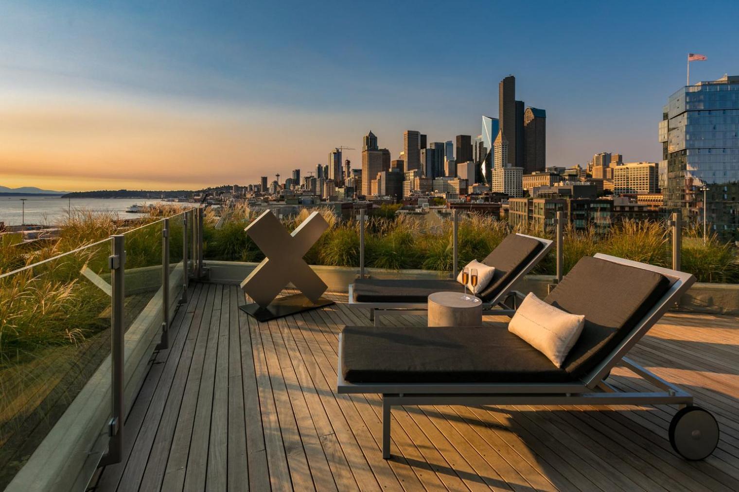 Pioneer Sq 1br W Wd Gym Bbq Sound View Sea-157 Apartment *