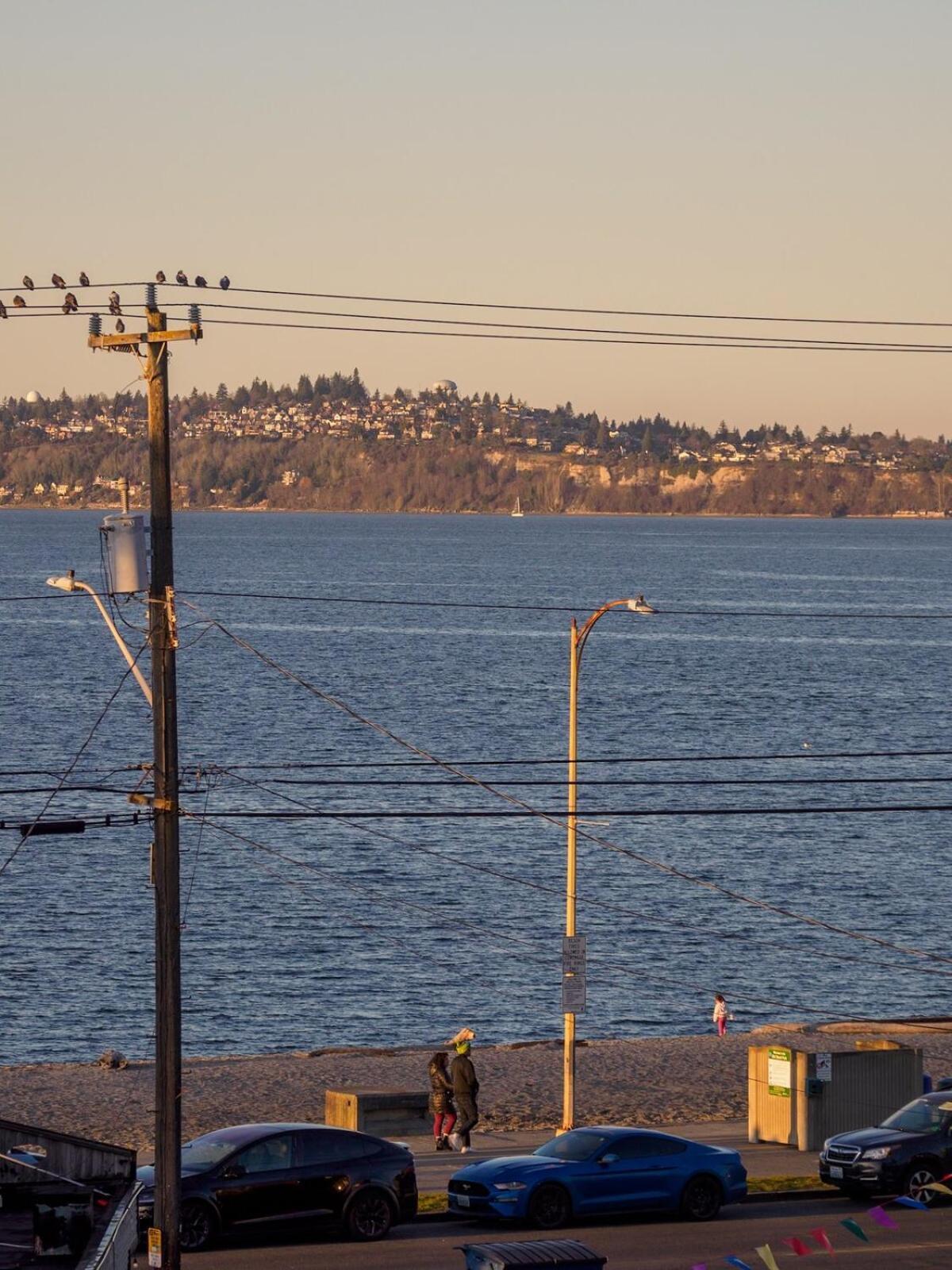Steps To Alki With Water Views Rooftop Deck Holiday home Seattle