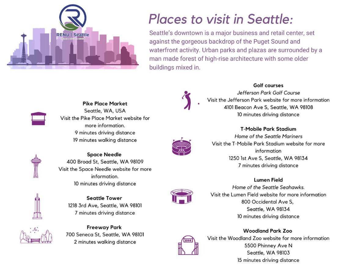 Renu Seattle-cute, Cozy And Historical Aparthotel
