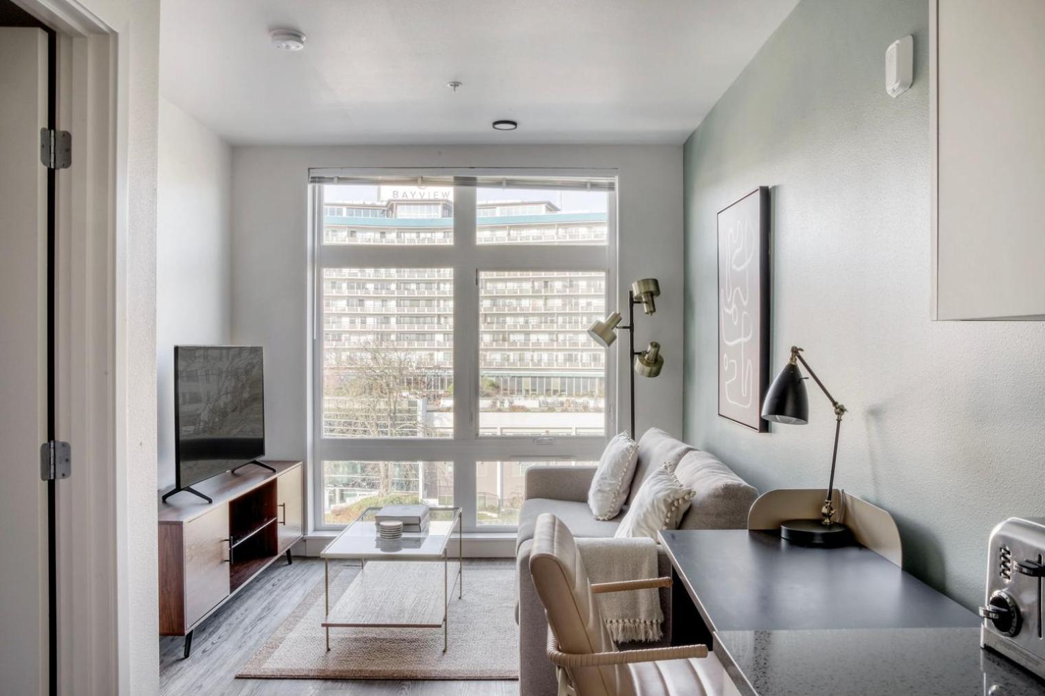 Apartment Lower Queen Anne 1br W Game Garden Sea-698 *